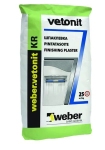 Шпаклевка полимерная финишная Weber Vetonit KR, 25 кг